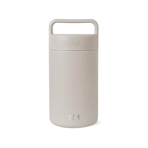 Crafted Insulated Food Jar with Handle Modern