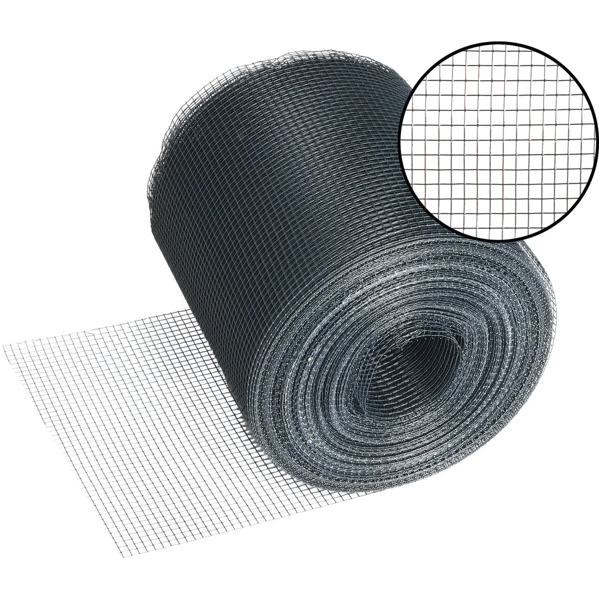 Flexible Phifer 6 In. x 100 Ft. Aluminum Mesh Vent Screen Professional