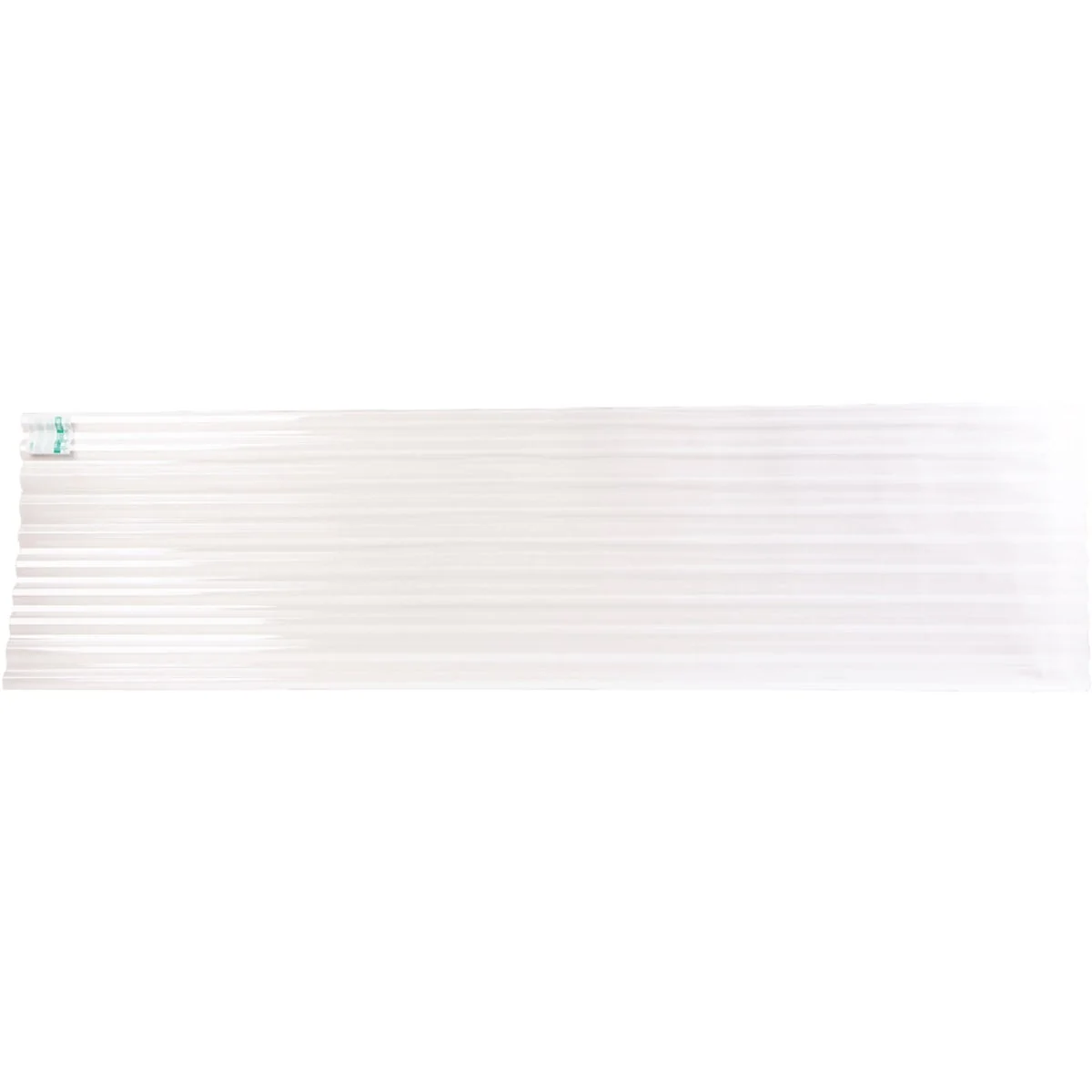 Expertly Made Tuftex PolyCarb 26 In. x 12 Ft. Clear Square Wave Polycarbonate Panels High-Performance