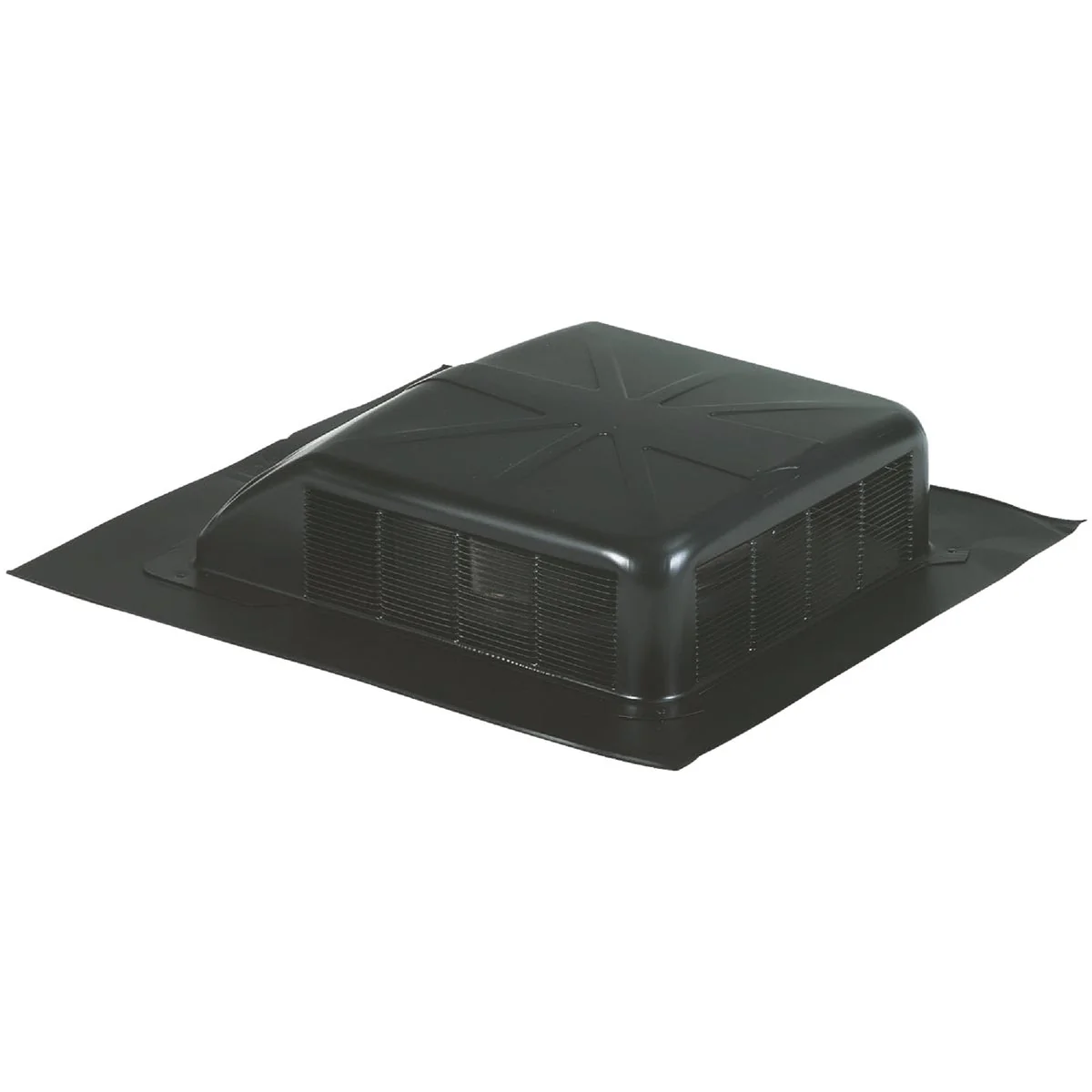 Exclusive Airhawk 50 In. Black Galvanized Steel Slant Back Roof Vent Exceptional