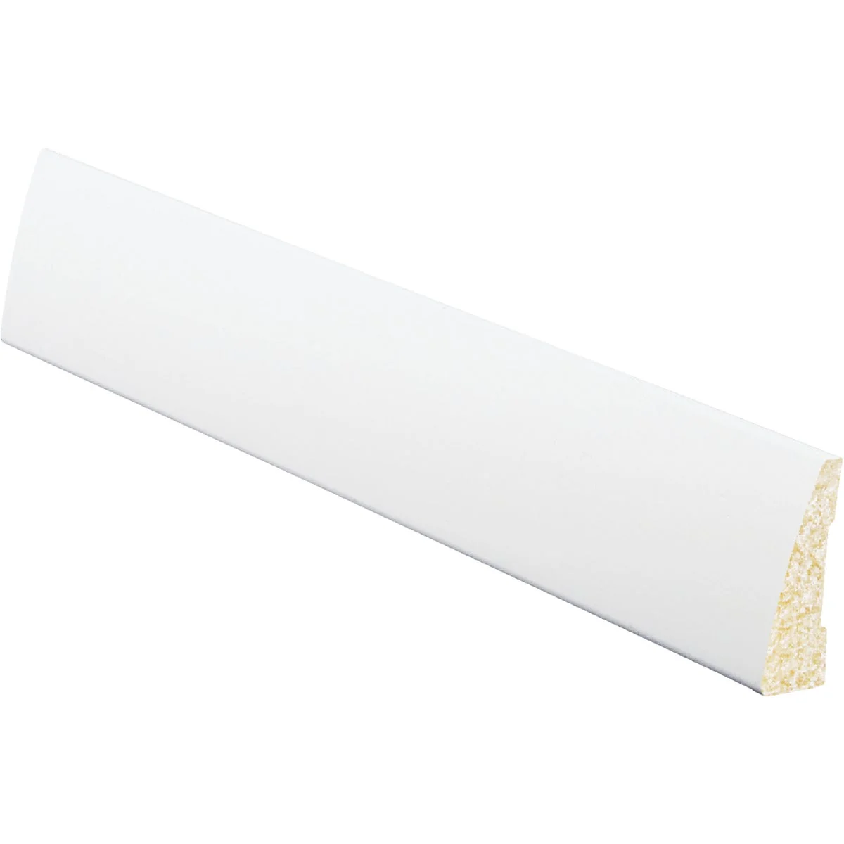 Convenient Inteplast Building Products 5 8 In. W. x 2-1 4 In. H. x 7 Ft. L. Crystal White Polystyrene Ranch Casing User-Friendly