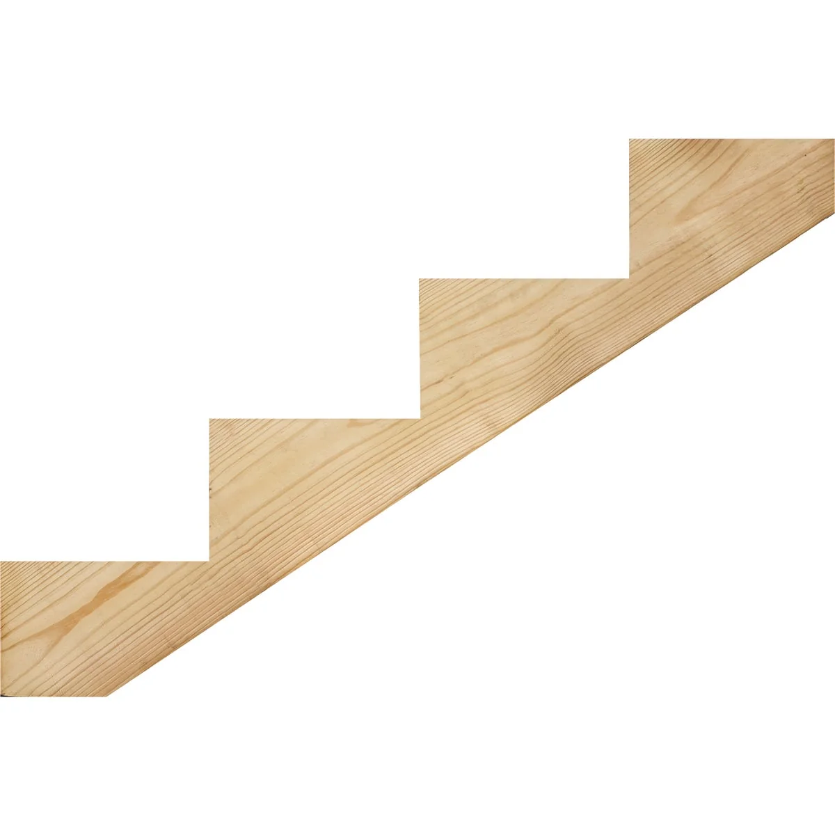 Pure Kitzmans 2 In. x 10 In. 4-Step Treated Precut Stair Stringer Outstanding
