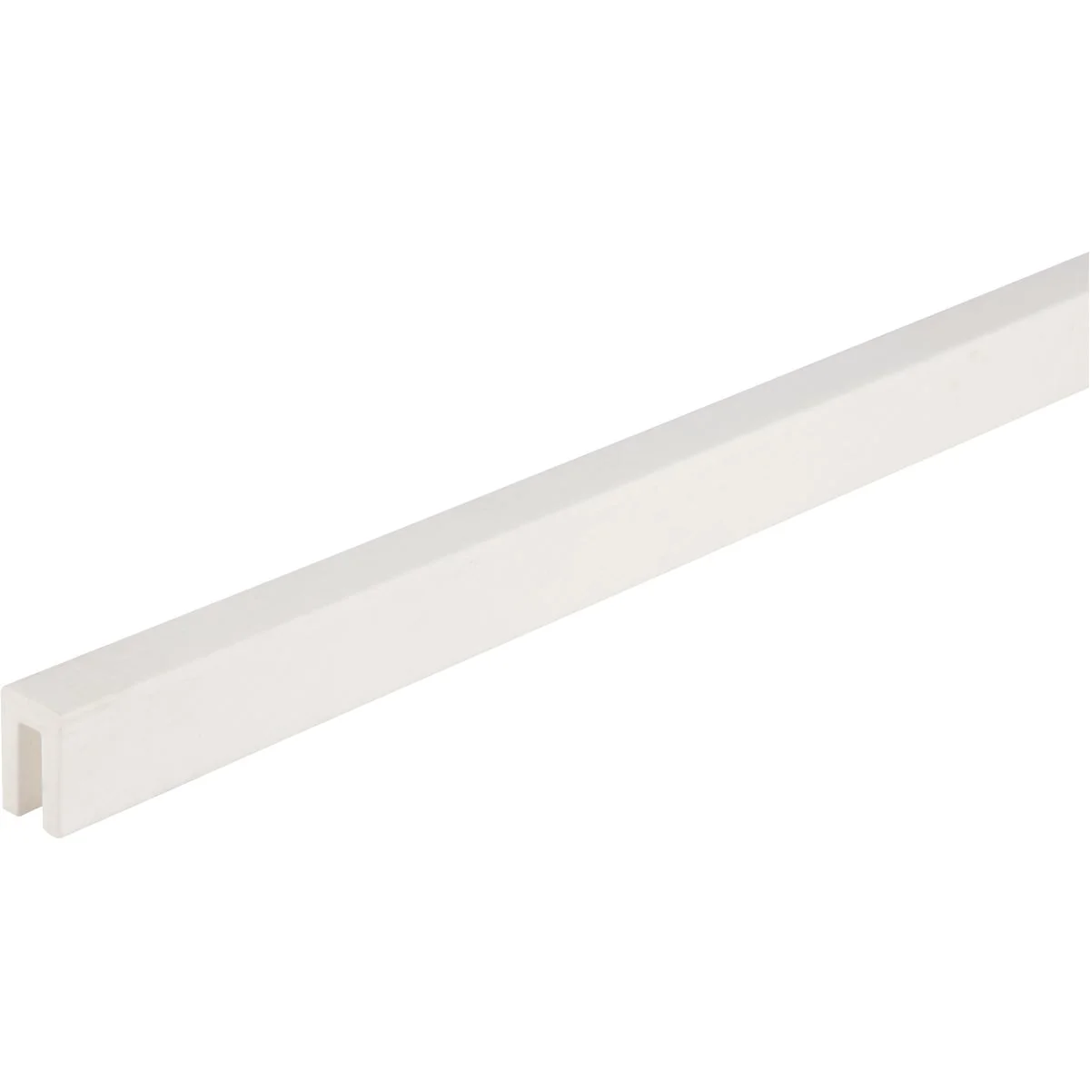 High-Performance Dimensions 1-3 16 In W x 95-1 2 In L x 3 4 In D White Vinyl Lattice U-Cap Quality