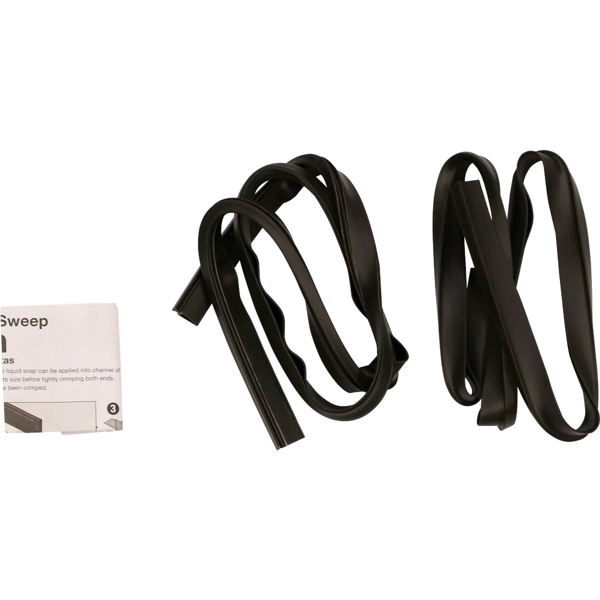 Soft Larson 38 In. Black Storm Door Sweep Insert 2-Pack Healthy