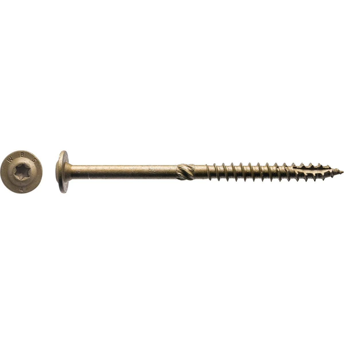Durable Big Timber 15 x 4 In. Structure Screw 400 Ct. Authentic