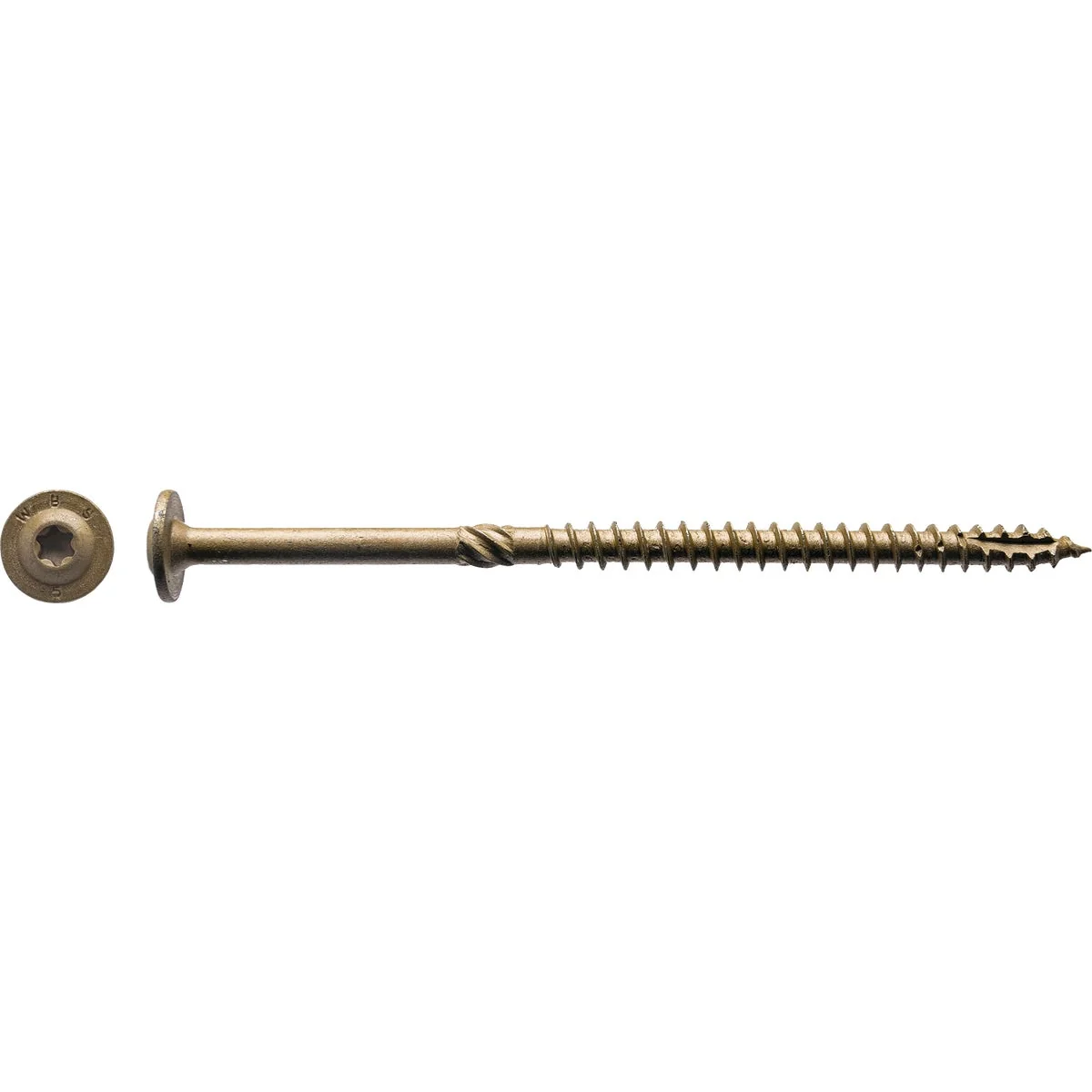 Natural Big Timber 15 x 6 In. Structure Screw 300 Ct. Environmentally Friendly