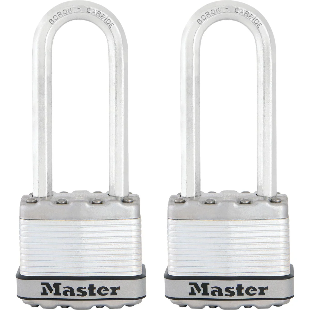 Selected Master Lock Magnum 1-3 4 In. W. Dual-Armor Keyed Padlock with 2-1 2 In. L. Shackle 2-Pack Exceptional