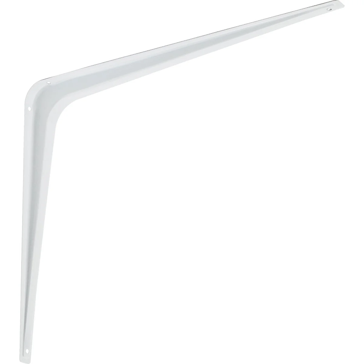 Outstanding National 211 12 In. D. x 14 In. H. White Steel Shelf Bracket Clean