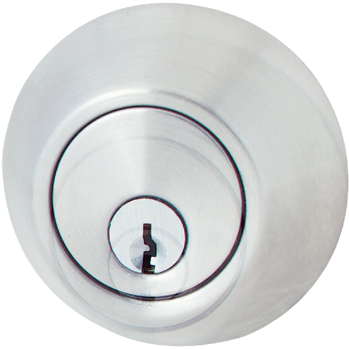Breathable Steel Pro Satin Chrome Double Cylinder Deadbolt Flexible