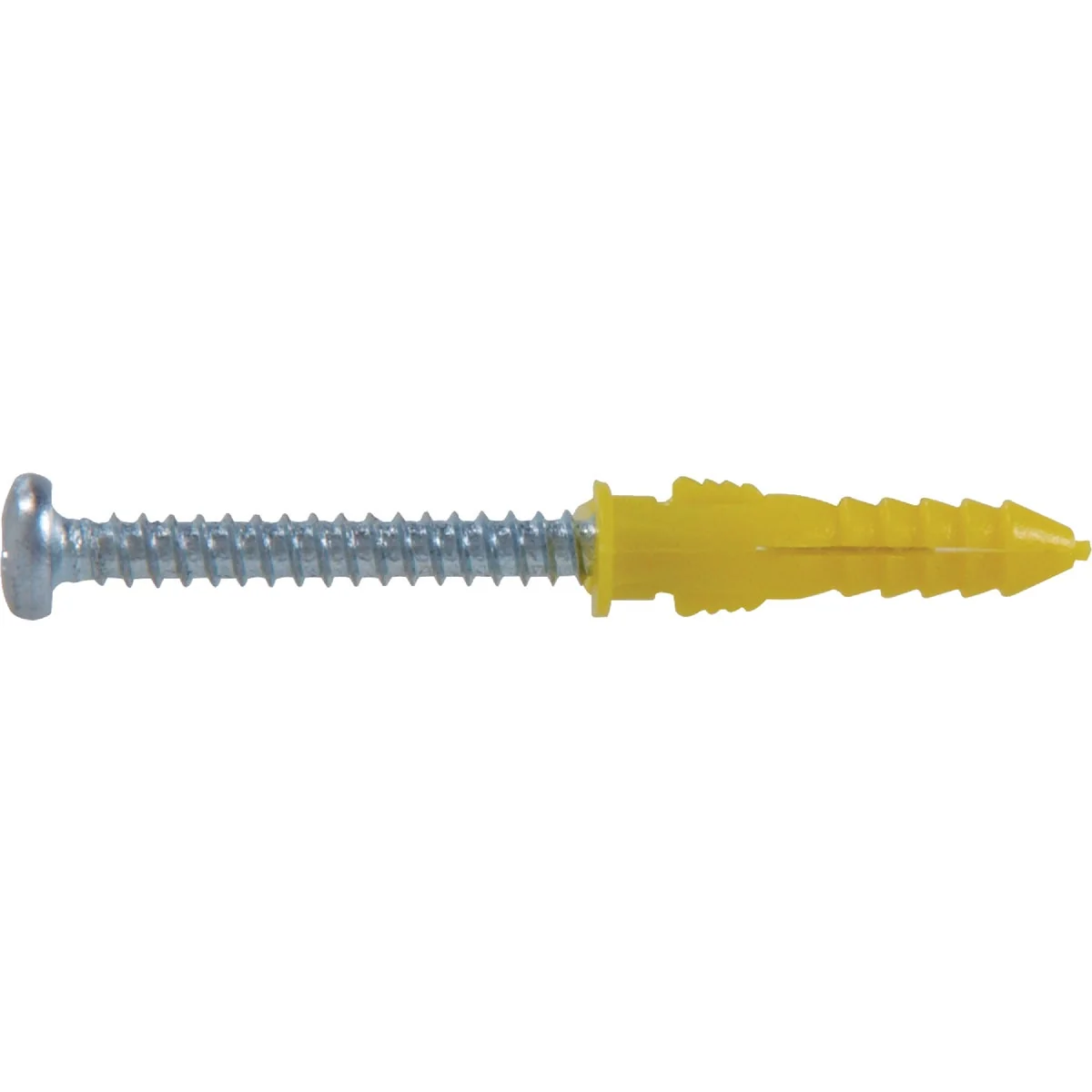 First-Class Hillman 4 – 6 – 8 Thread x 7 8 In. Yellow Ribbed Plastic Anchor 6 Ct. Professional