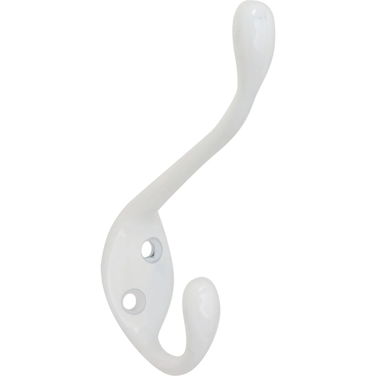 Excellent National Heavy-Duty White Coat and Hat Wardrobe Hook Crafted