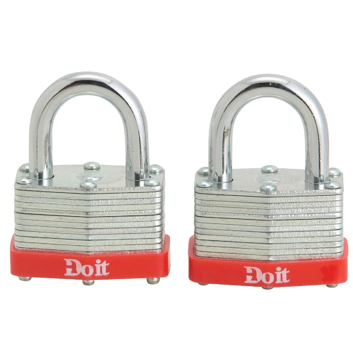 Premium Material Do it Warded Steel Keyed Padlocks 2-Pack Responsible