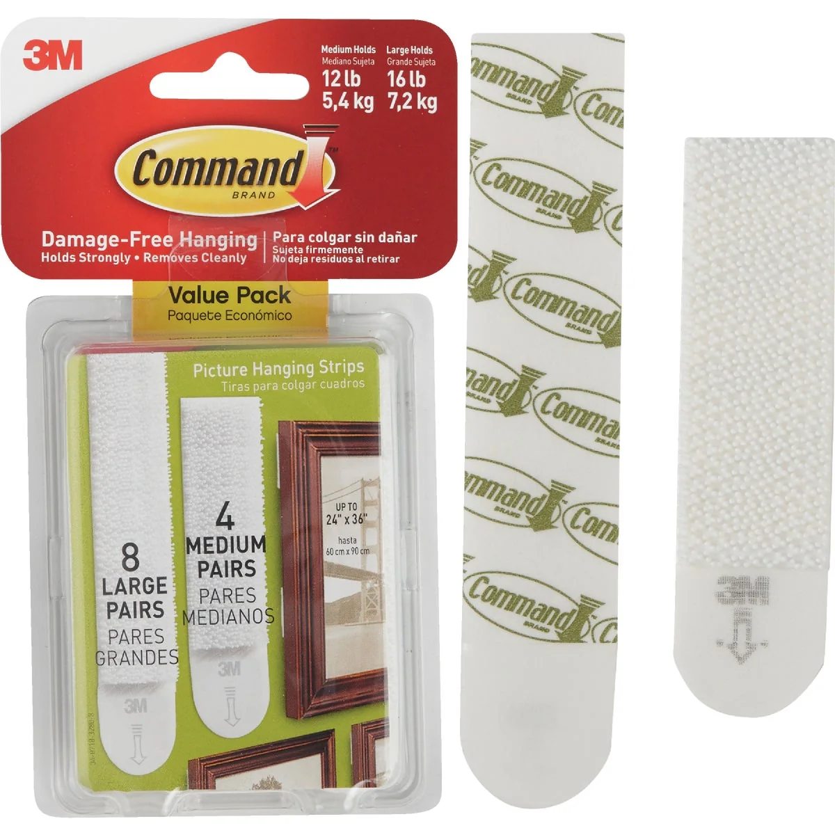 High-Performance 3M Command Assorted Picture Hanging Strips Value Pack Innovative