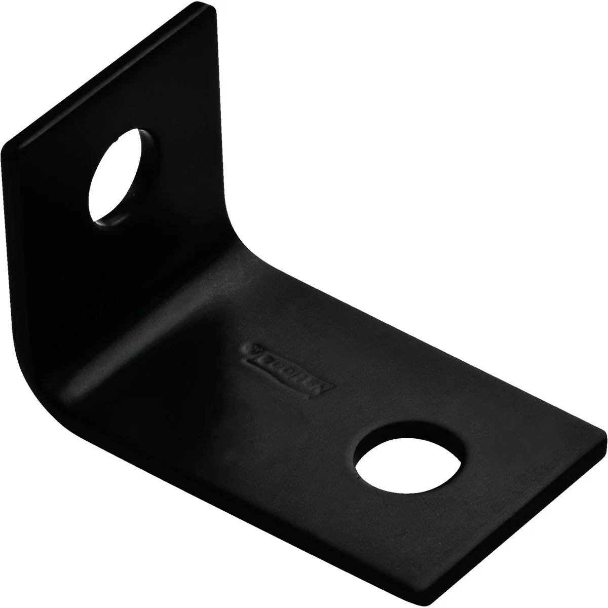 Reliable National 2.5 In. x 1.5 In. Black Heavy Duty Offset Leg Corner Brace Exclusive