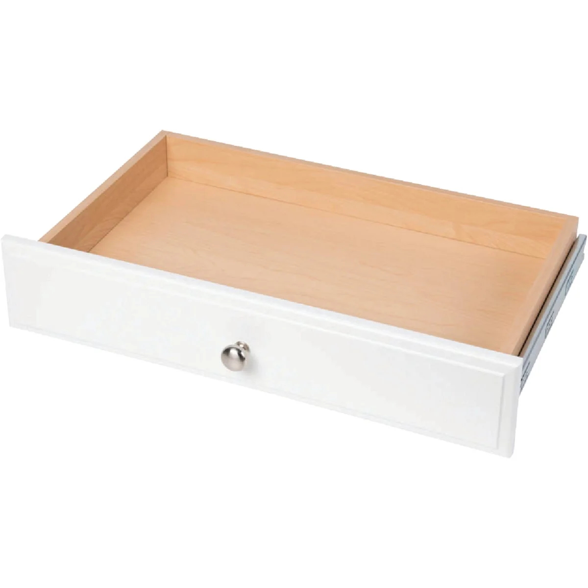 Relaxed Easy Track 4 In. White Deluxe Drawer Authentic