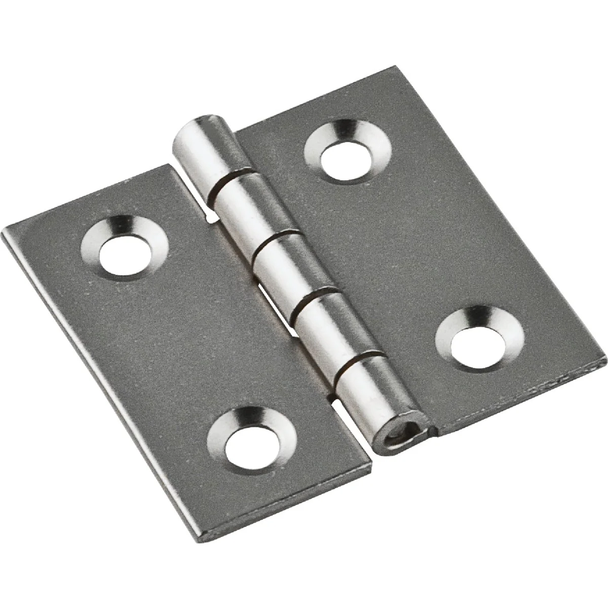 Artisan National 1 In. X 1 In. Satin Nickel Broad Hinge 4-Pack Fine
