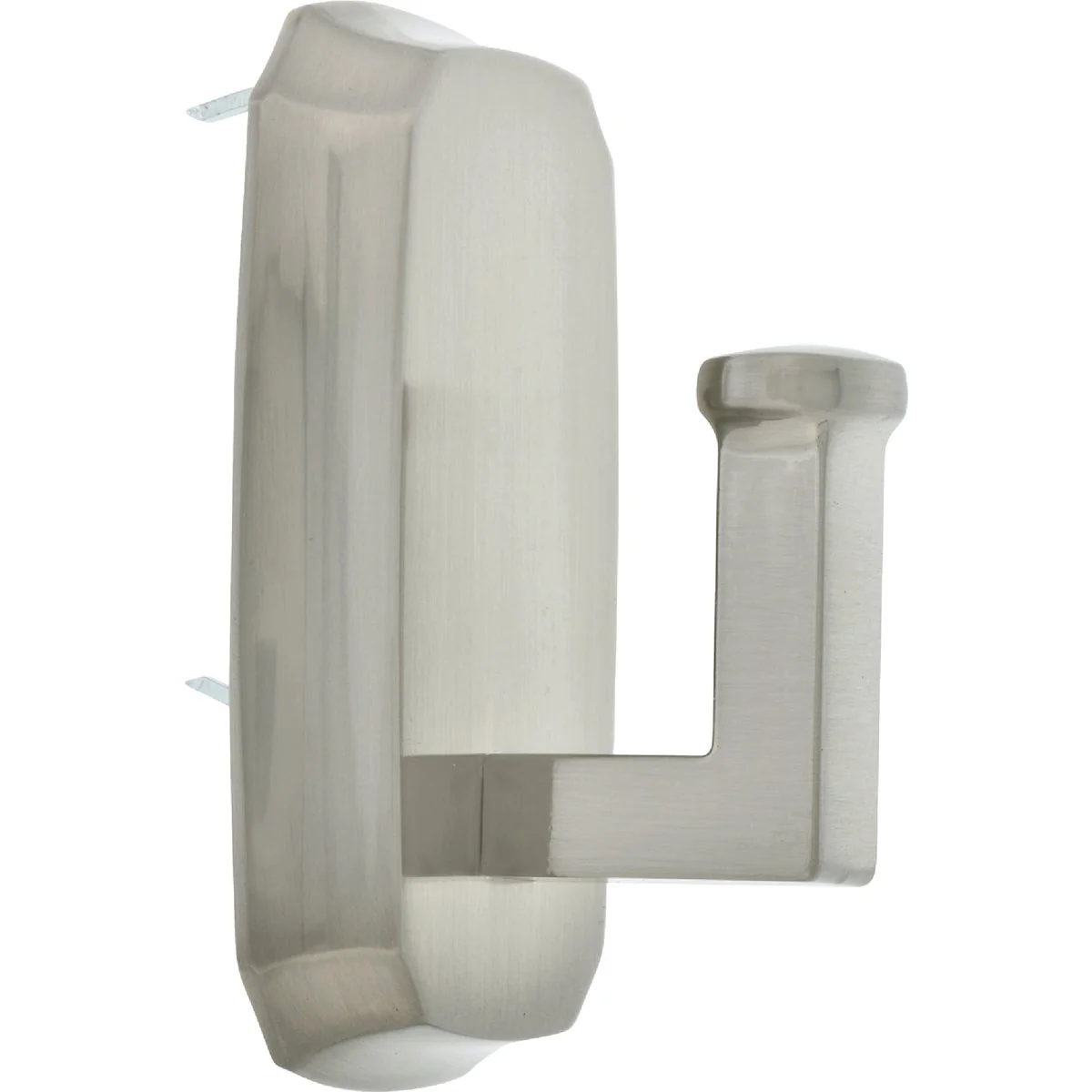 Fashionable Hillman High and Mighty 15 Lb. Capacity Satin Nickel Scallop Decorative Hook Luxury