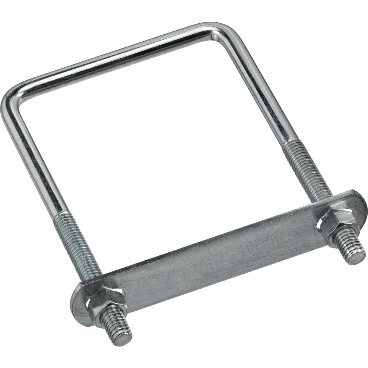 Unique National 3 8 In. x 3-5 8 In. x 6 In. Zinc Square U Bolt High-Quality