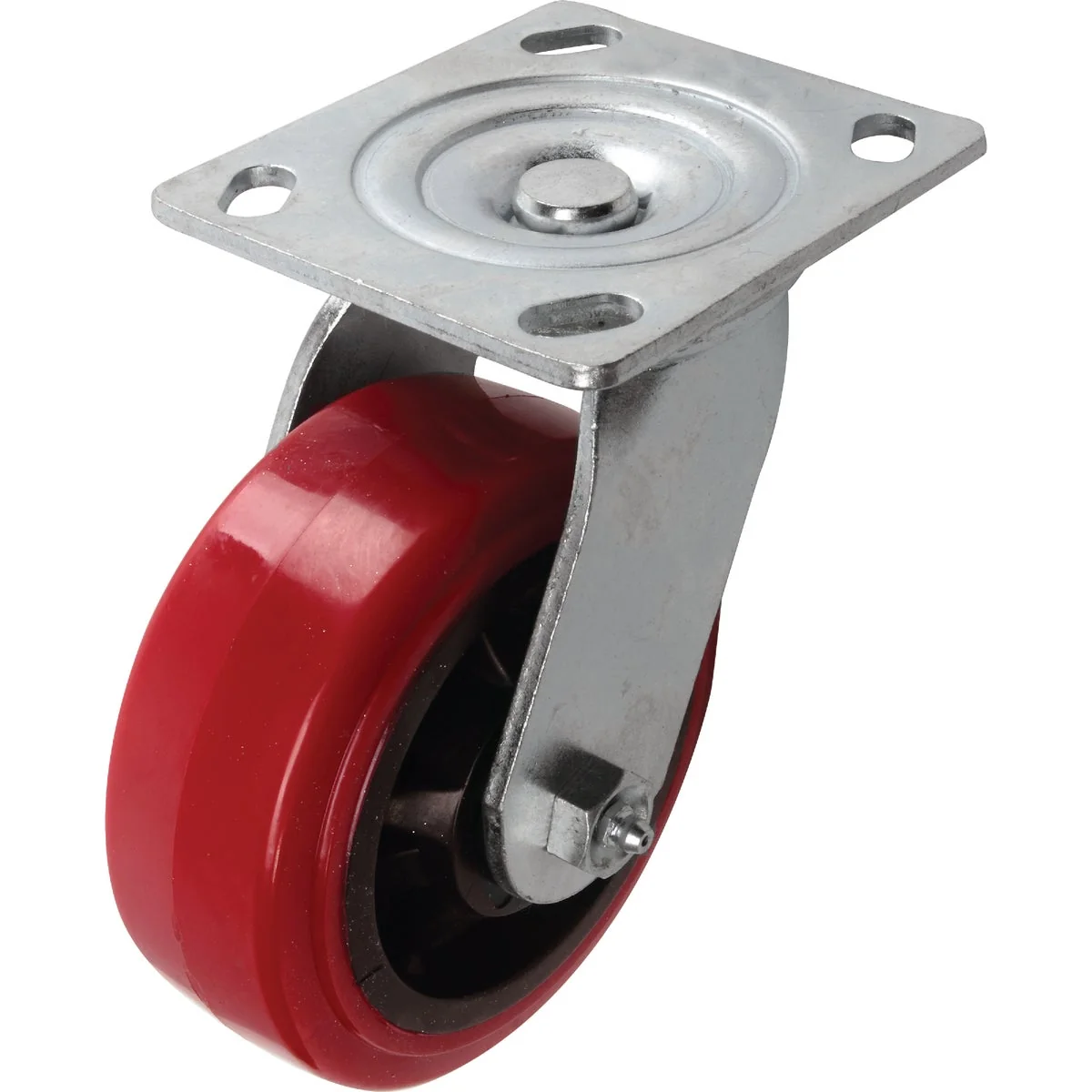 Fast Shepherd 5 In. Polyurethane Medium-Heavy Duty Swivel Plate Caster Innovative