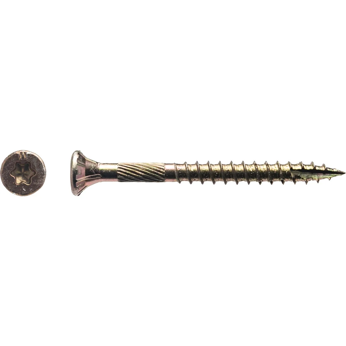 Trendy Big Timber 9 x 2 In. Yellow Zinc Flat Head Wood Screw 585 Ct. 5 Lb. Unique