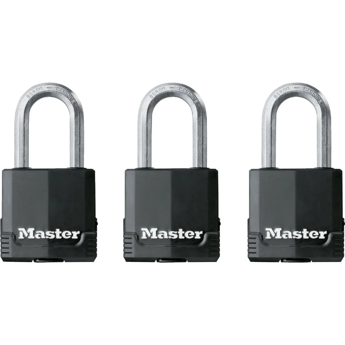 Healthy Master Lock Magnum 1-7 8 In. Steel Keyed Alike Covered Padlock 3-Pack Powerful