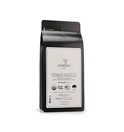 Selected Whole Bean French Vanilla Coffee 12 Ounce Prestigious