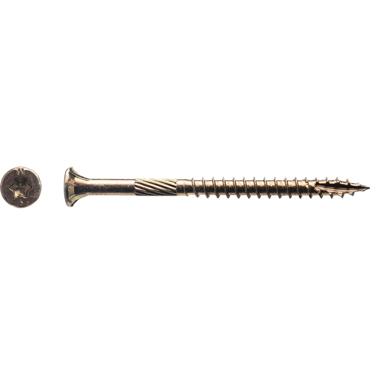 Refined Big Timber 9 x 2-1 2 In. Yellow Zinc Flat Head Wood Screw 470 Ct. 5 Lb. High-Quality