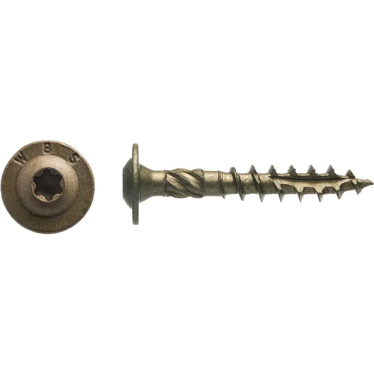 Eco-Friendly Big Timber 14 x 1-1 2 In. Structure Screw 100 Ct. 1 Lb. Fashionable