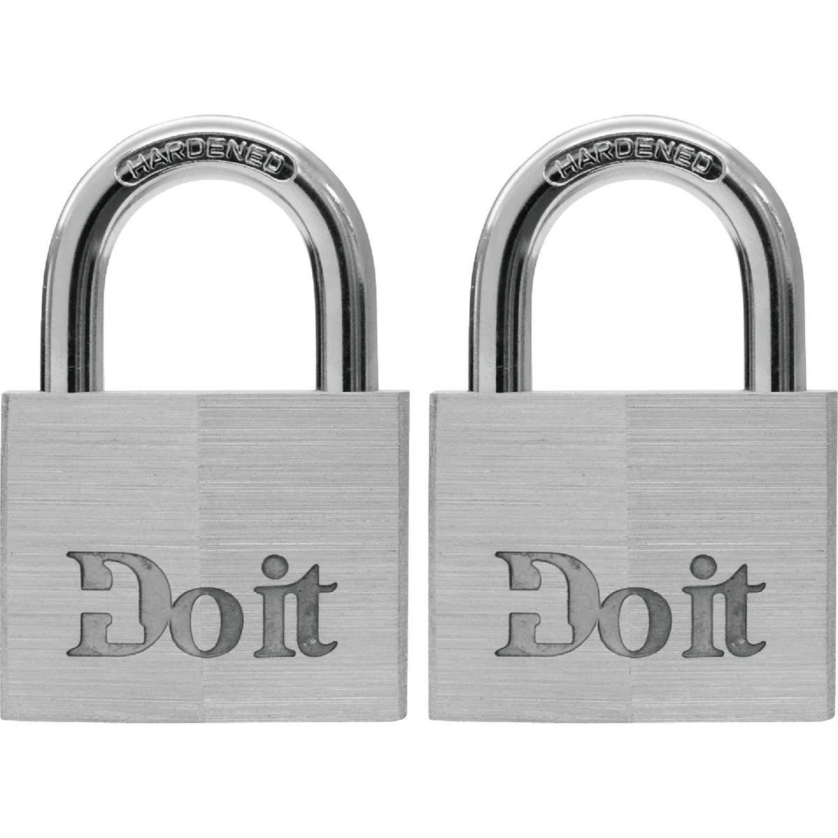 Convenient Do it 1-1 2 In. Aluminum Keyed Padlock 2-Pack Casual