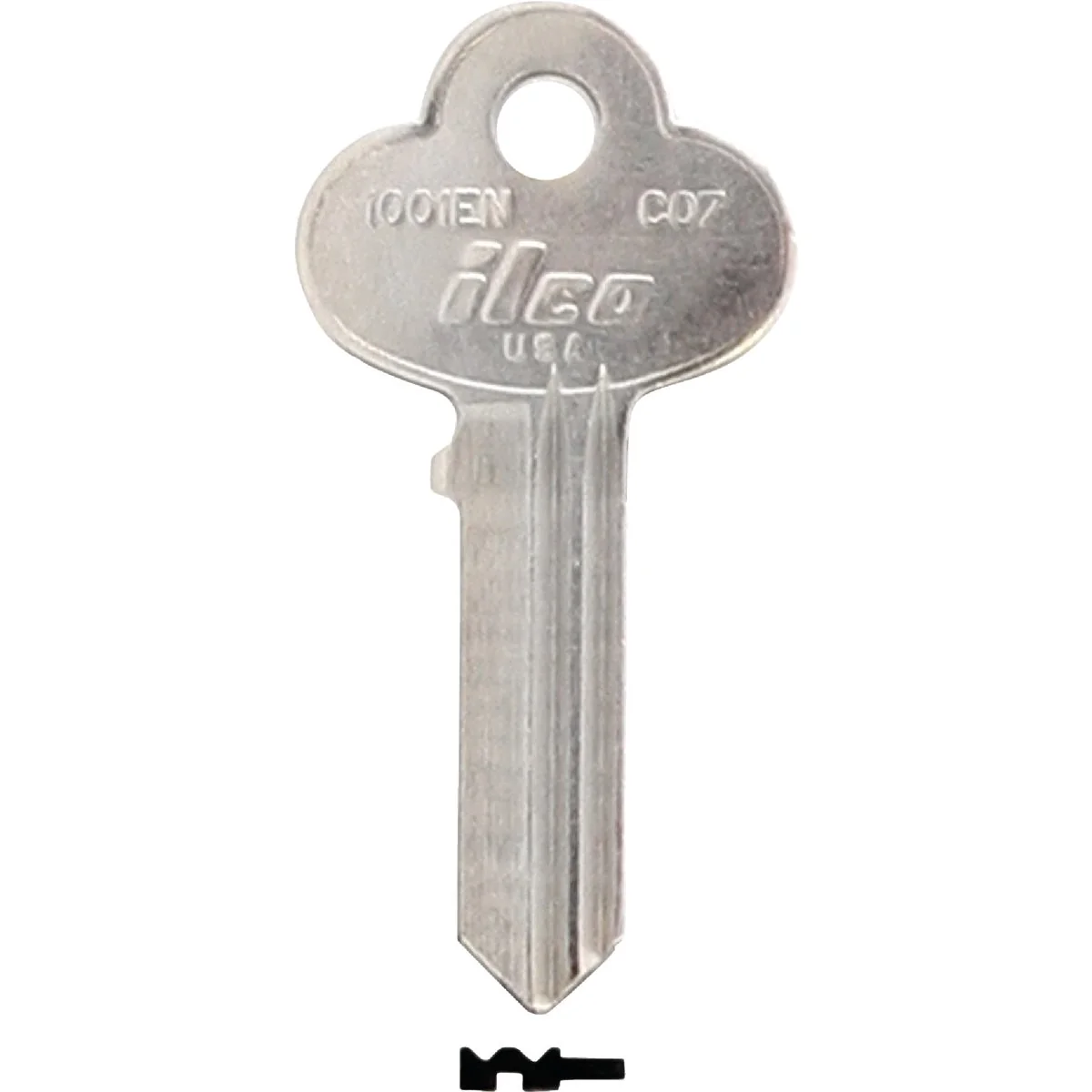 Luxury ILCO Corbin Nickel Plated House Key CO7 10-Pack Dependable