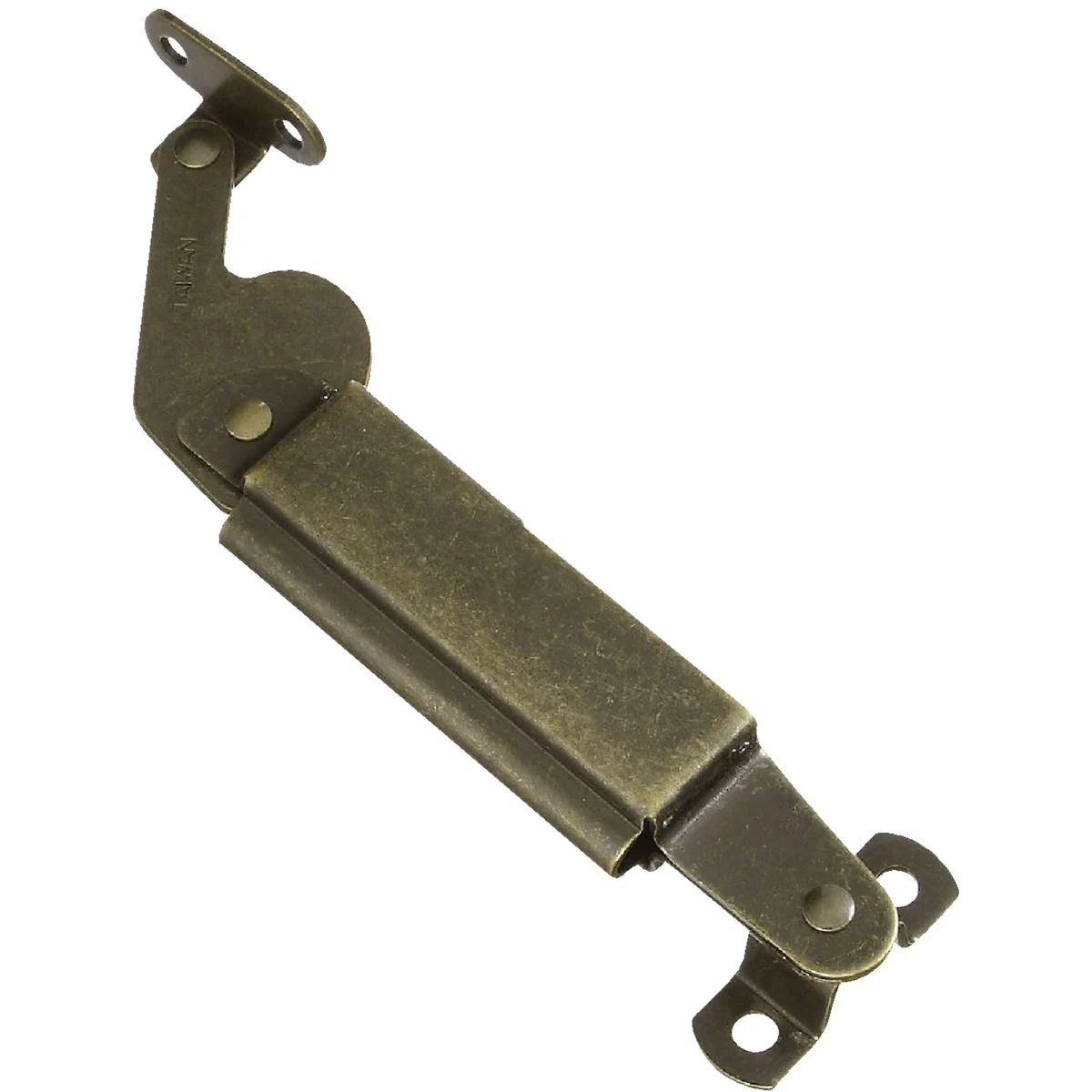 Top-Quality National Catalog V1893 Antique Brass Left-Handed Spring Lid Support Superior