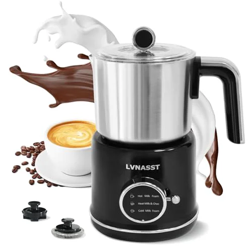Outstanding Milk Frother Warmer 3in1 Electric Milk Steamer Stainless Steel Foam Maker Carefully Designed