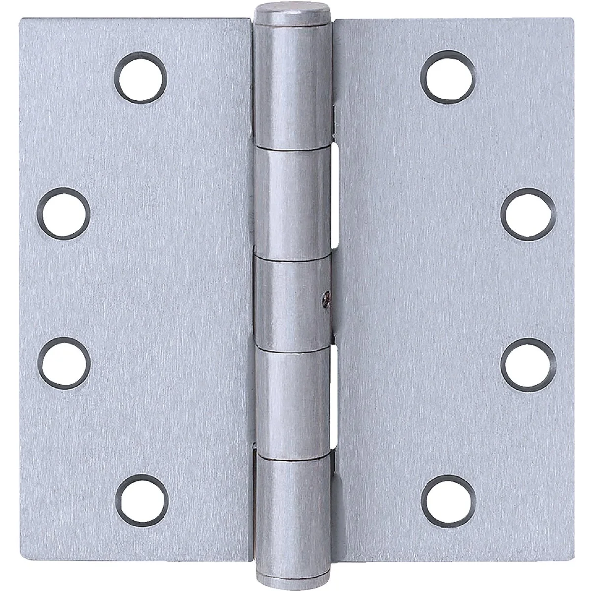 Proven Tell Commercial Stainless Steel 4.5 In. Square Plain Bearing Hinge with Removable Pin Breathable