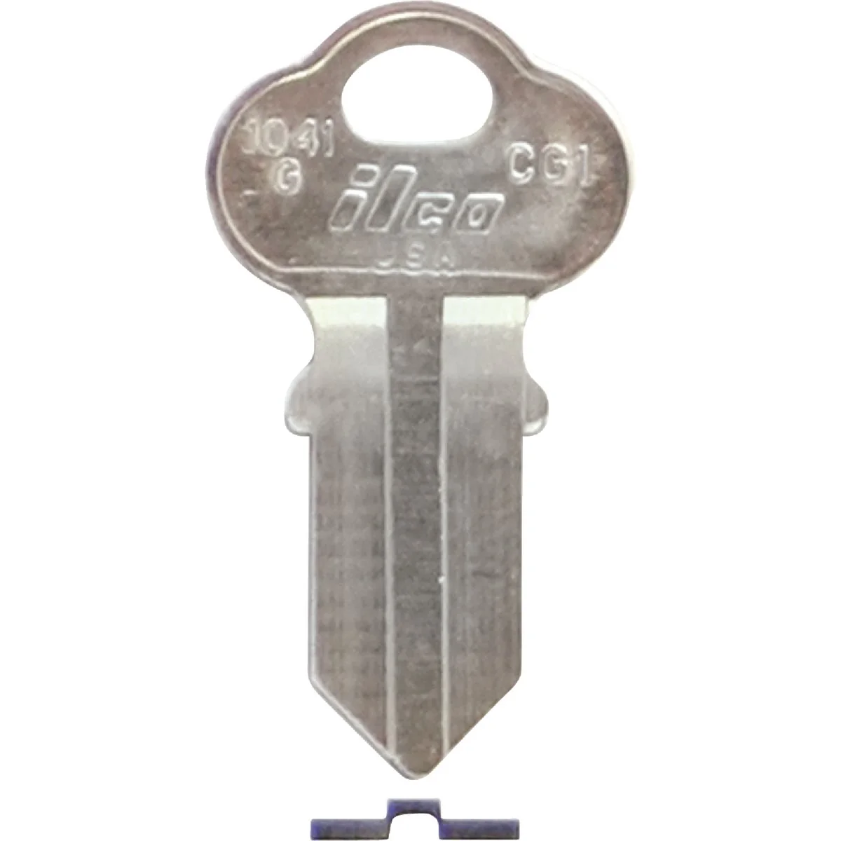 Certified ILCO OMC Nickel Plated General Use Key 10-Pack Exclusive