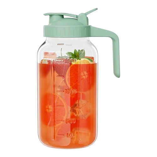 Convenient Glass Pitcher with lid Comfortable