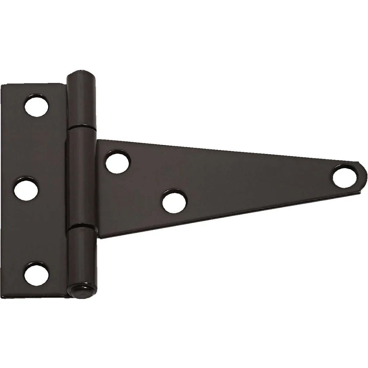 Comfortable National 4 In. Black Heavy-Duty Tee Hinge 2-Pack Pure