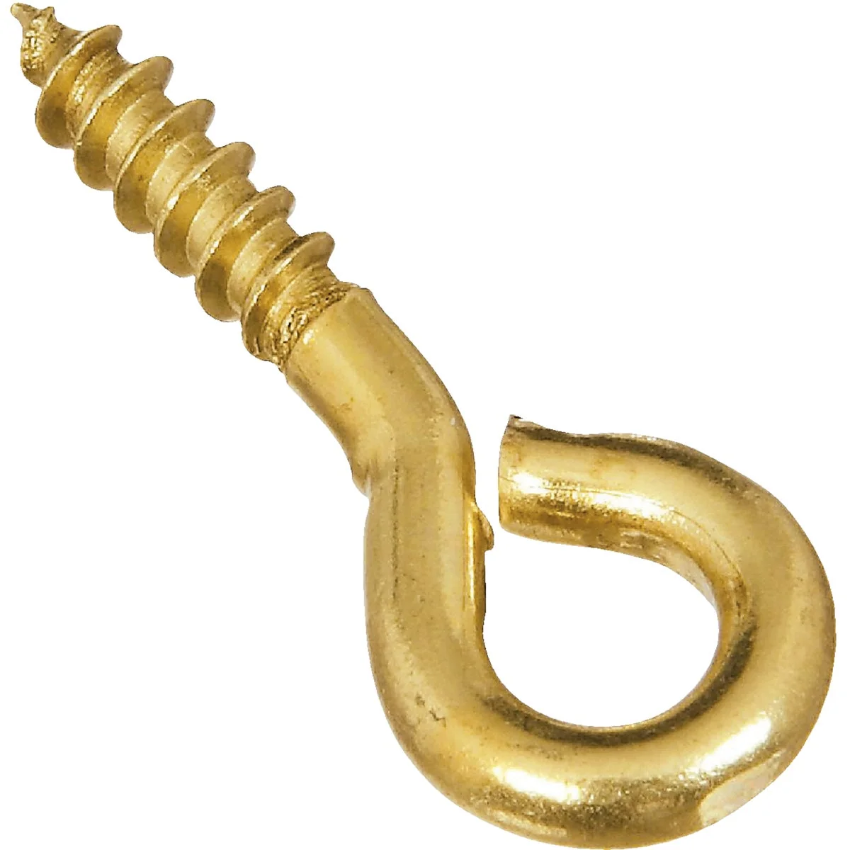Natural National 212 Brass Small Screw Eye 7 Ct. Excellent