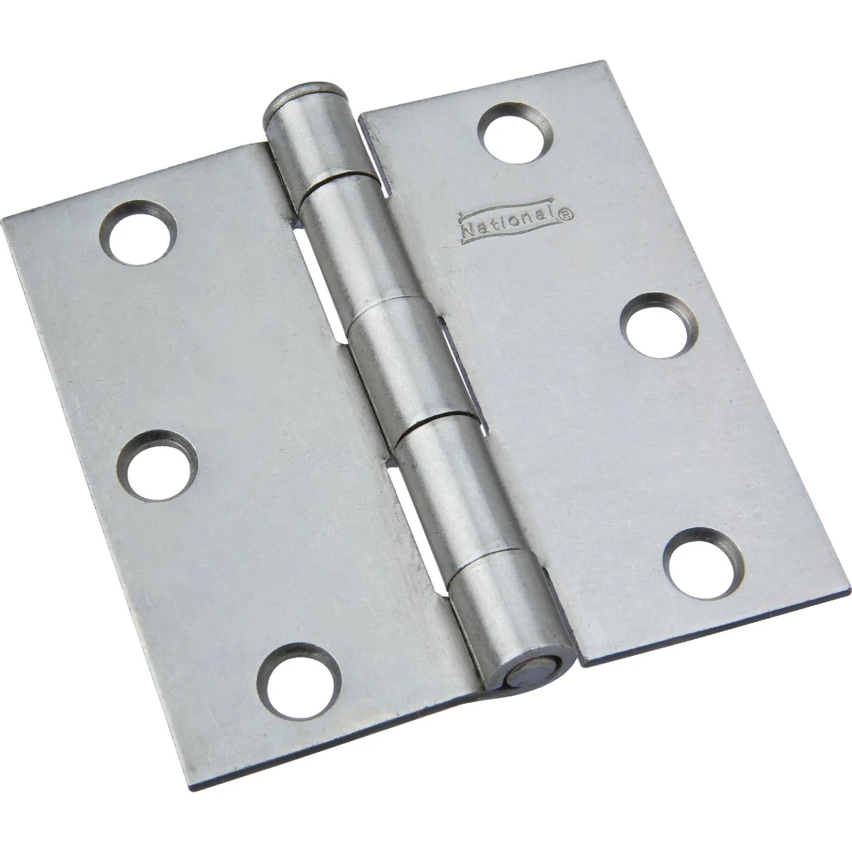 Comfortable National 3 In. Square Plain Steel Broad Door Hinge Clean