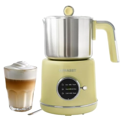Certified Stainless Steel Milk Frother and Steamer Fine Crafted