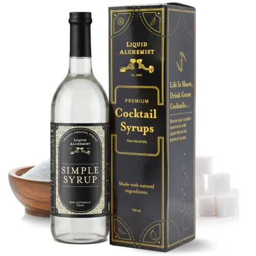User-Friendly Simple Syrup for Cocktails 25.4 Fl Oz Long-Lasting