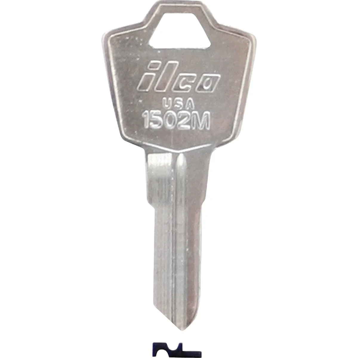 Superior ILCO ESP Nickel Plated Mailbox Key 10-Pack Minimalist