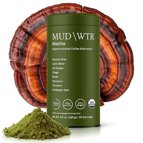 Selected MUDWTR Mushroom Matcha Powder 6.4 Ounce Trendy