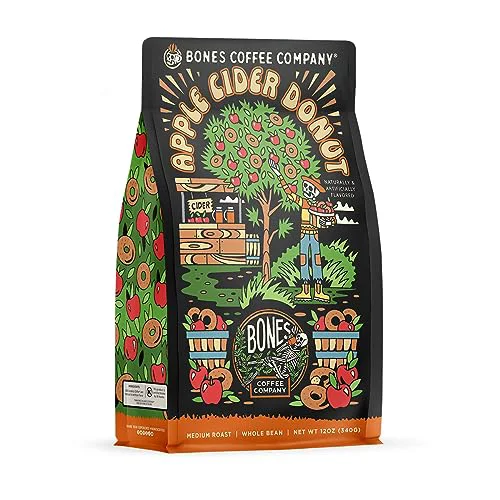 Clean Apple Cider Donut Flavored Coffee 12 Ounce Professional