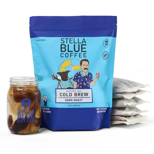 Long-Lasting Cold Brew Coffee Bags 10.5 Ounce Organic