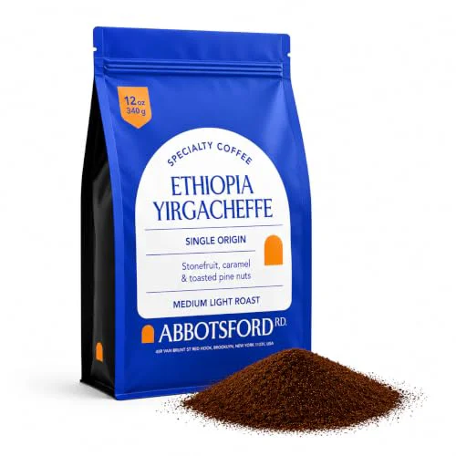 Artisan Ethiopia Yirgacheffe Ground Coffee 12 Ounce Trusted