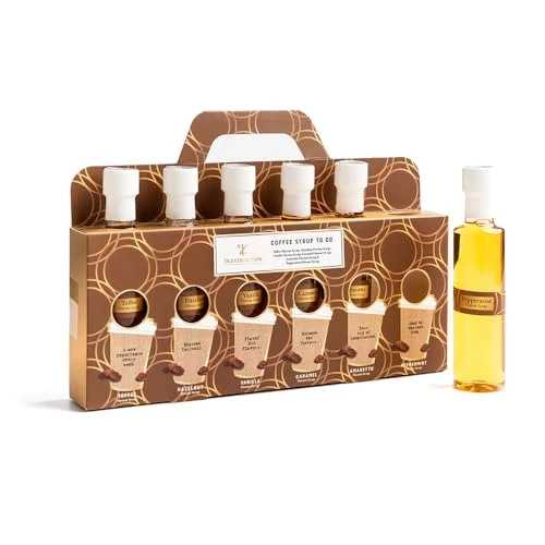Traditional Premium Coffee Syrup Gift 6 Count Crafted