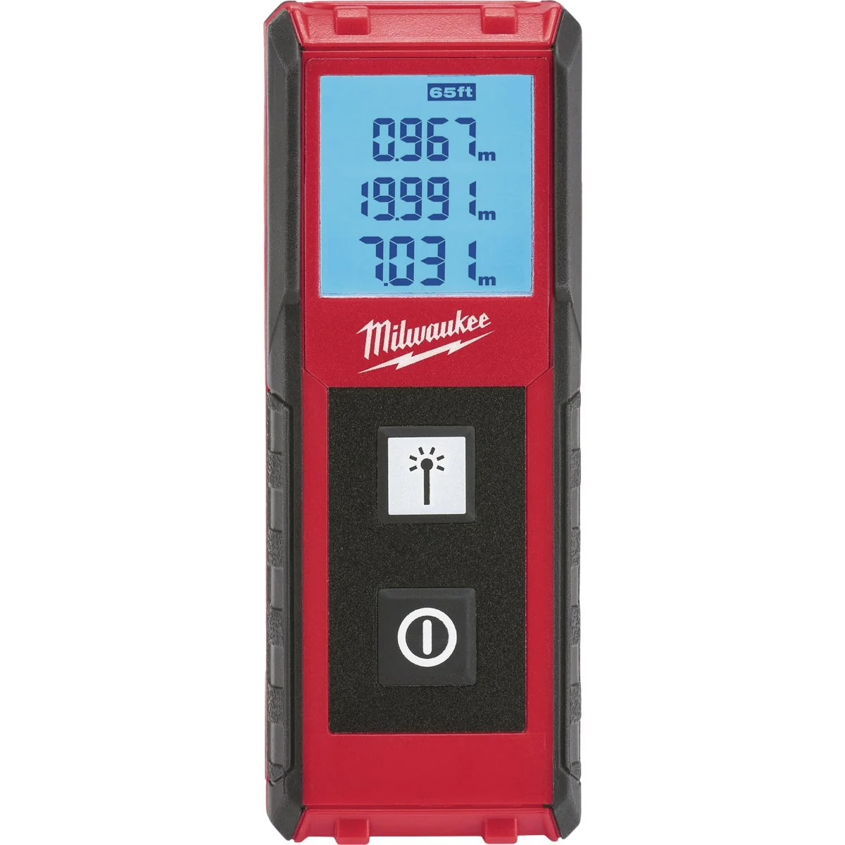 Effective Milwaukee 65 Ft. Backlit Screen Laser Distance Meter Trusted
