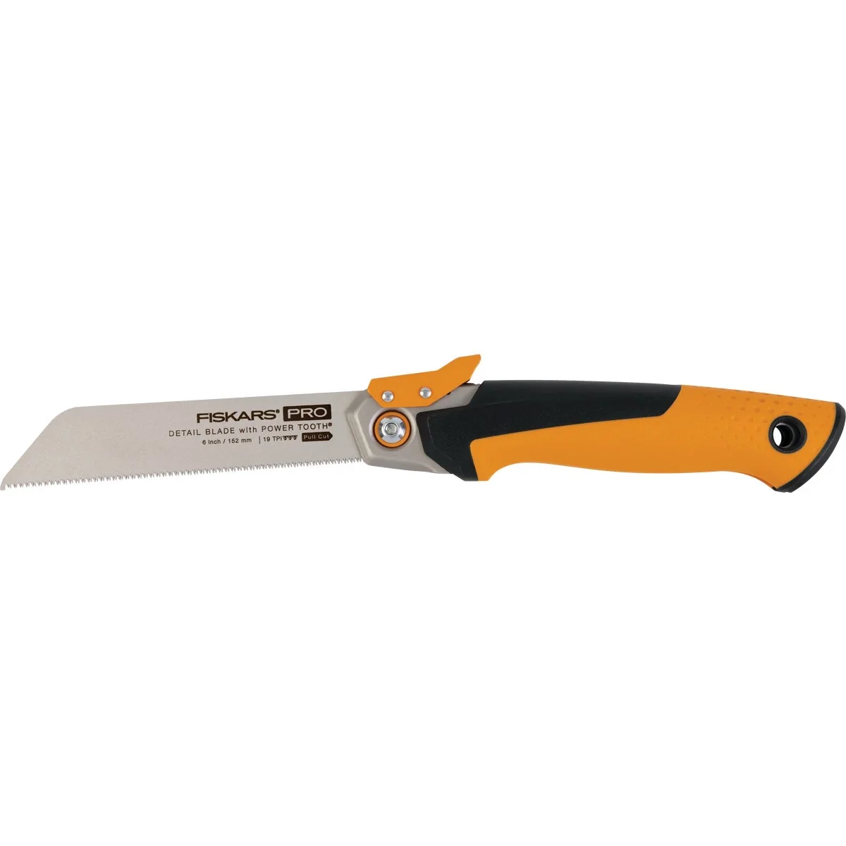 Next-Generation Fiskars Pro POWER TOOTH 6 In. Blade 10 TPI Folding Detail Saw Breathable