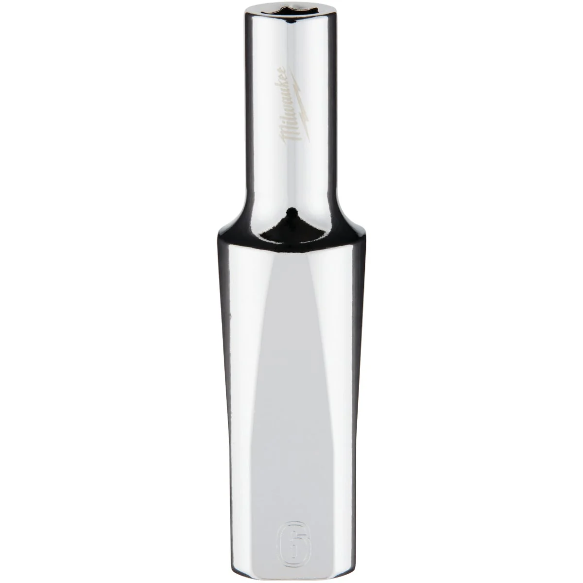 Premium Material Milwaukee 3 8 In. Drive 6 mm 6-Point Deep Metric Socket with FOUR FLAT Sides Verified