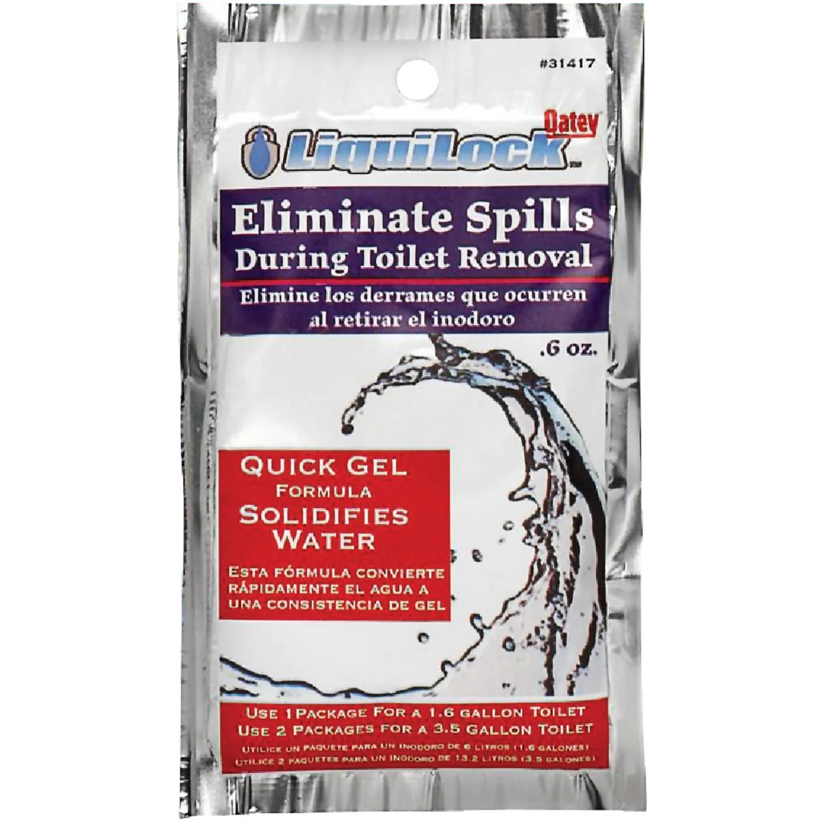 Official Oatey Quick Acting Toilet Installation Gel Convenient